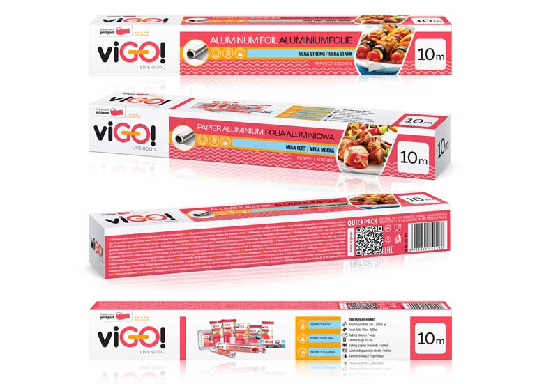 viGO! Alumiium foil 15µm box - 10m