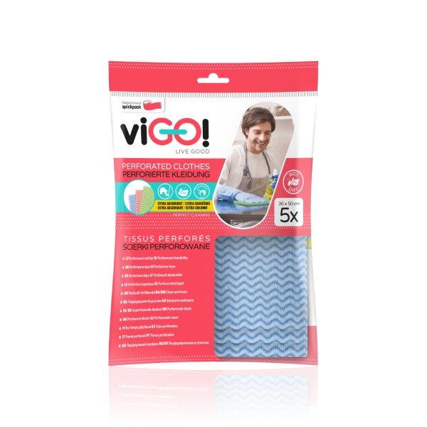 viGO! Perforated cloth, 36 x 50cm, 5pcs /color mix