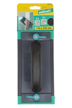 WOLFCRAFT - Hand Sander Set 5pcs