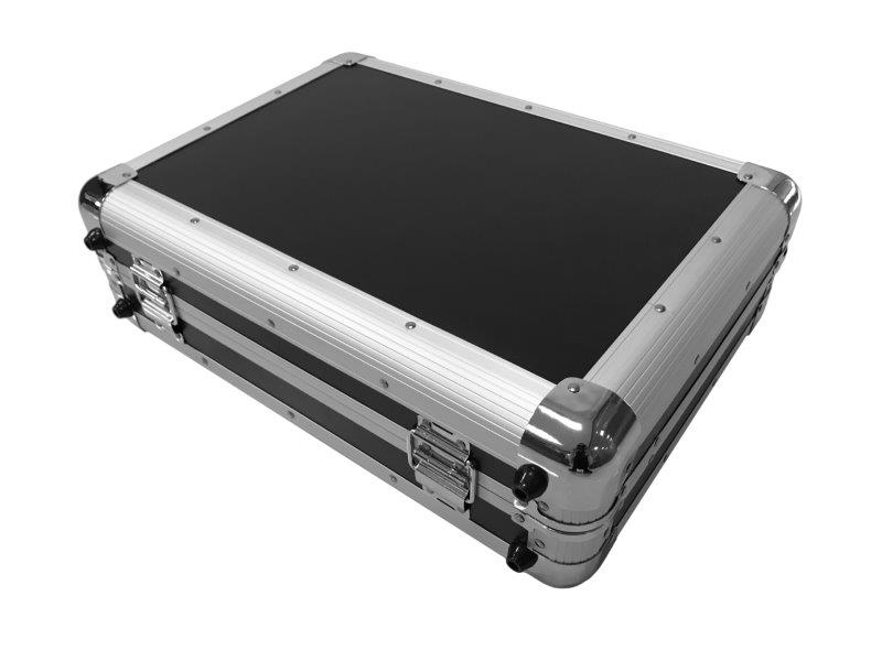 Tool case, 450x320x140mm, AL design, black fireboard surface