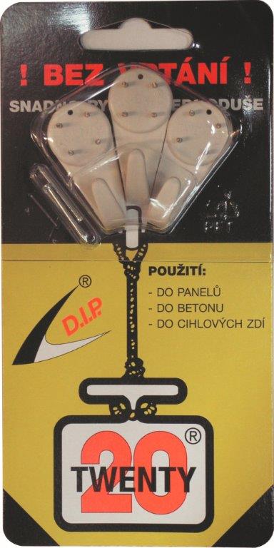 DIP - TWENTY small hook - MAXI - 3 pcs
