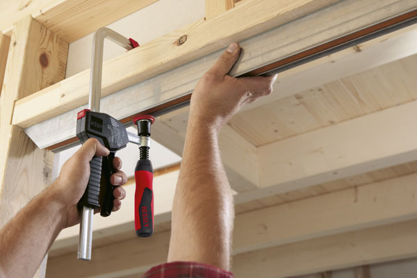 BESSEY - One-handed clamp EHZ with 2-component handle 300/100