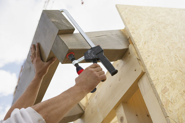 BESSEY - One-handed clamp EHZ with 2-component handle 300/100