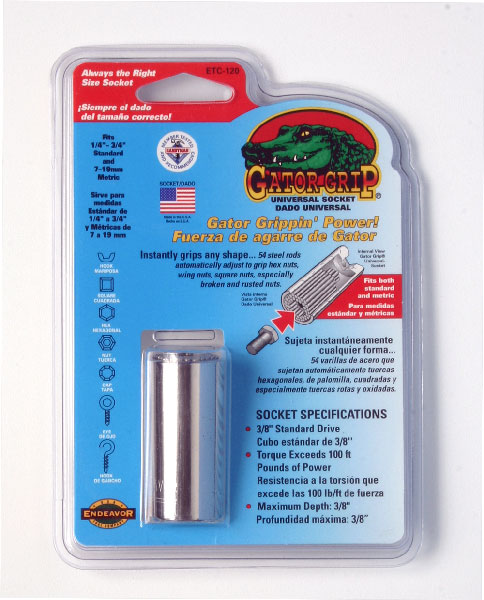 Gator Grip - Universal socket wrench 7-19mm