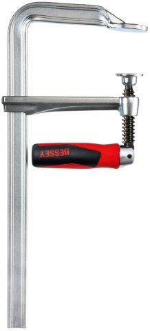 BESSEY - All-steel screw clamp GZ with 2-component plastic handle 400/120