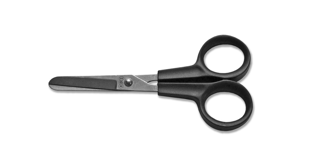 KDS 4156 nůžky kapesní 12,5 cm - nerez - levé