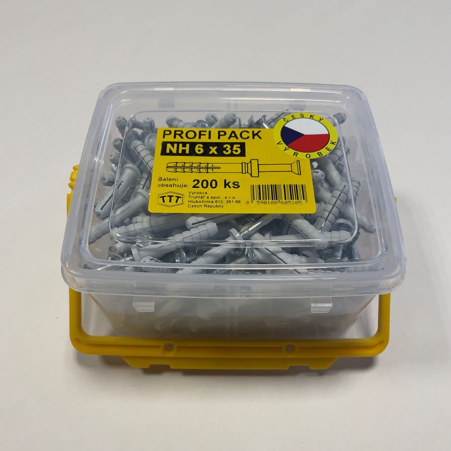 Wall anchor NH 6x35 200 pcs PROFI PACK