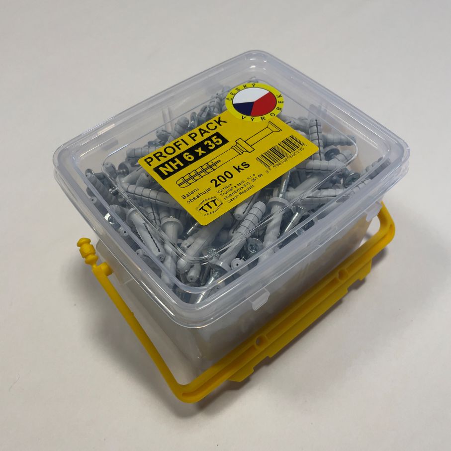 Wall anchor NH 6x35 200 pcs PROFI PACK
