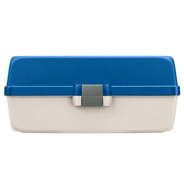 Polypropylene tackle box - blue, 2 compartmens, 335x153x148mm