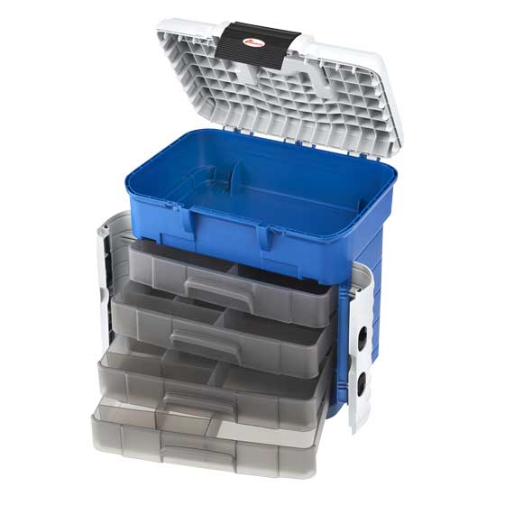 Polypropylene tackle box 420x303x400mm with 4 tackle boxes