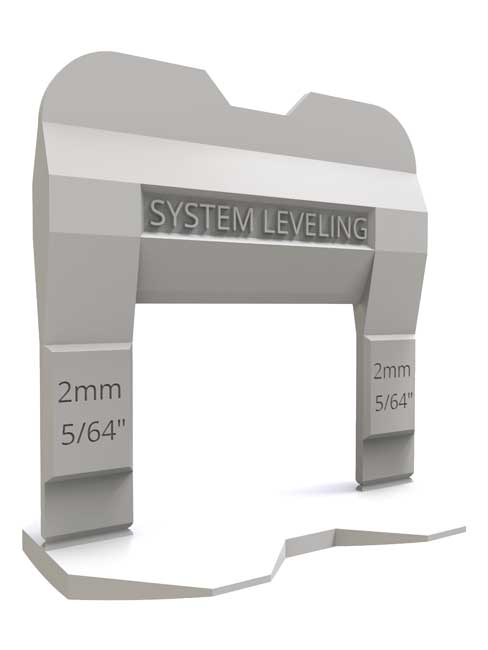 System Leveling SL1122 nivelační spony 2mm (500ks)