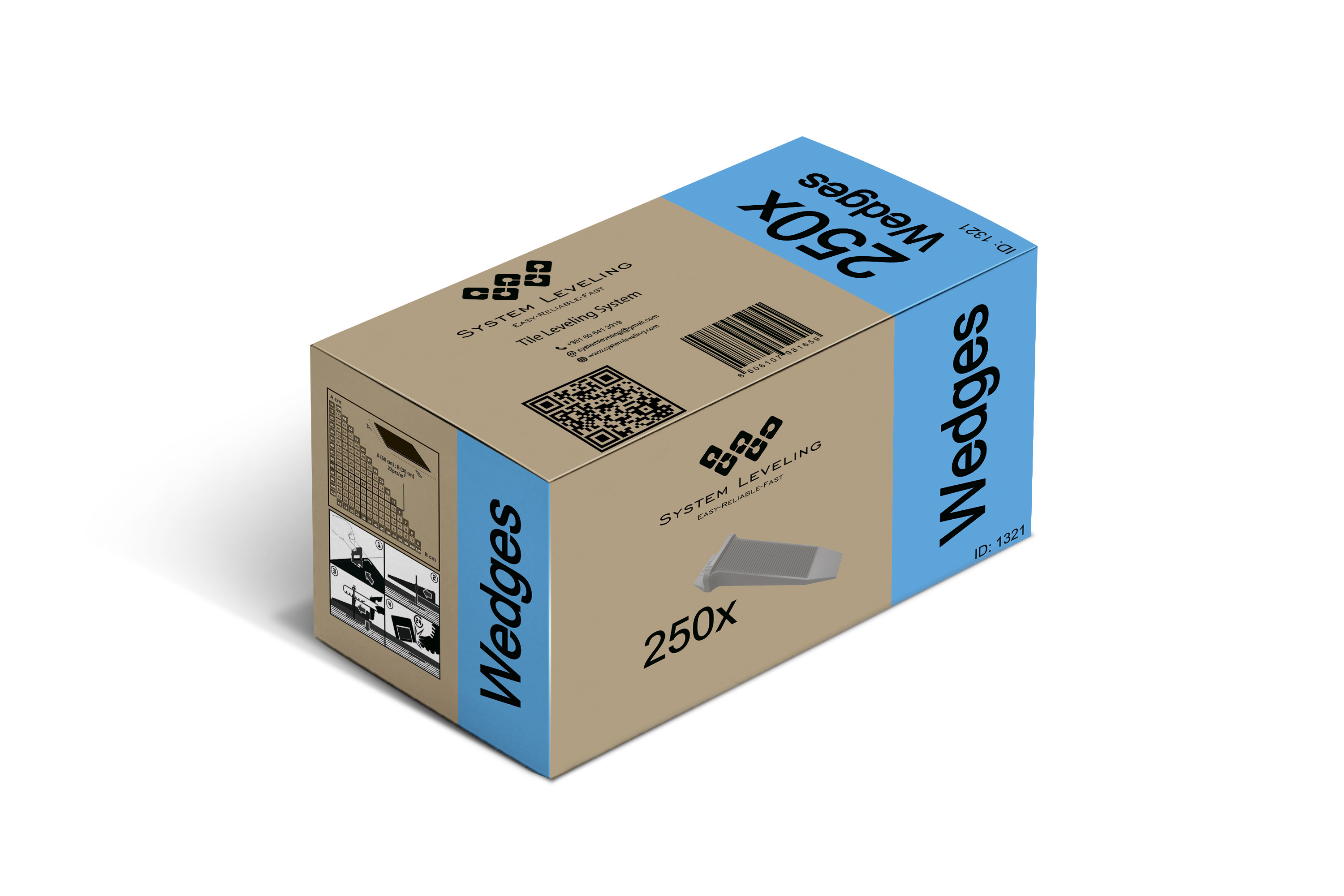 System Leveling - Wedge (250 pcs)