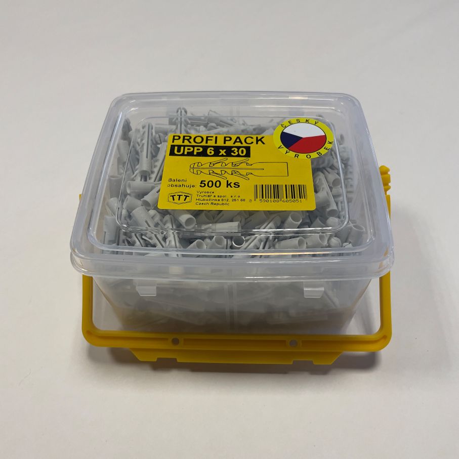 Wall anchor universal UPP 6x30 500 pcs PROFI PACK