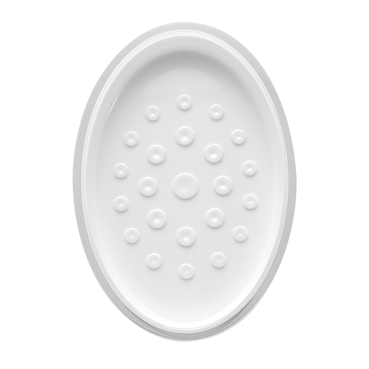 SAT - VIT Soap dish, white plastic