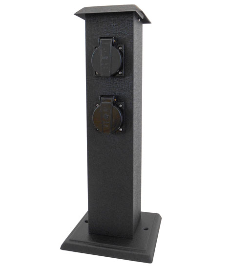 Outdoor waterproof garden sockets - 4x sockets IP44