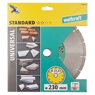 WOLFCRAFT - Diamond Cutting Disc "Standard Universal" 230x22,2mm