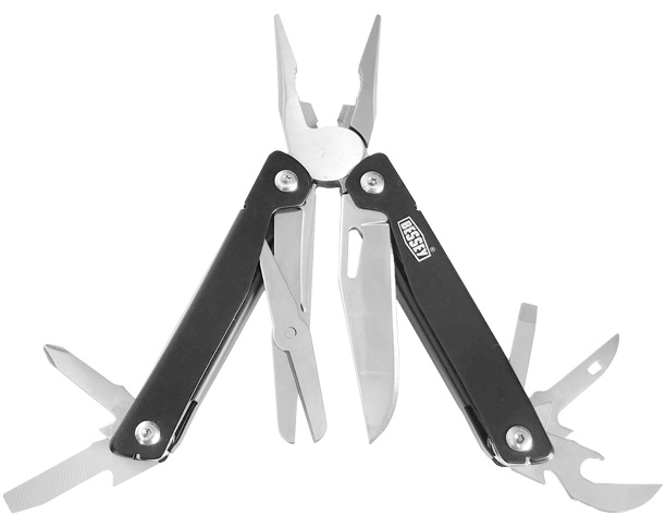 BESSEY - Clamp black KLI20 2 pcs and multifunctional pliers 1 pc