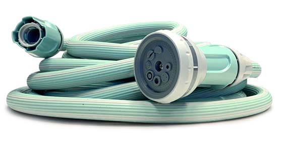 Magic soft hose extendable,max 30m; 1/2", nozzle, 2x connectors
