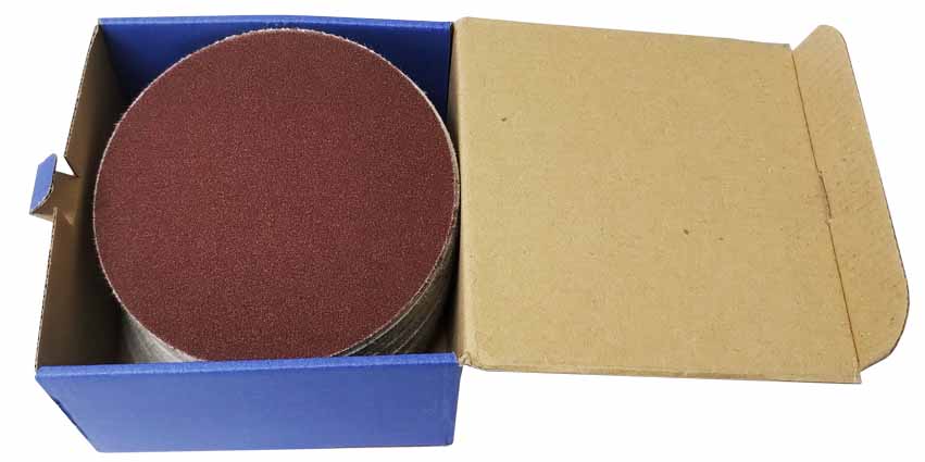 Grinding segment 125mm - P80 with velcro - 50 pcs