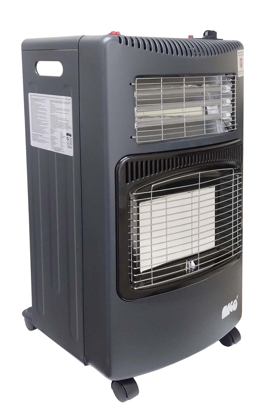 Folding Gas/Electric Heater 4,2 kW/1,14kW MAGG incl. accessories