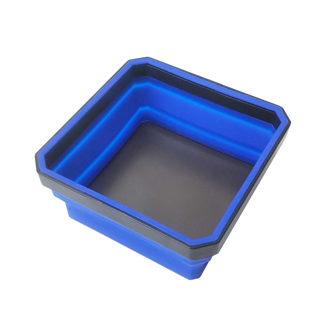 Magnetic folding bowl