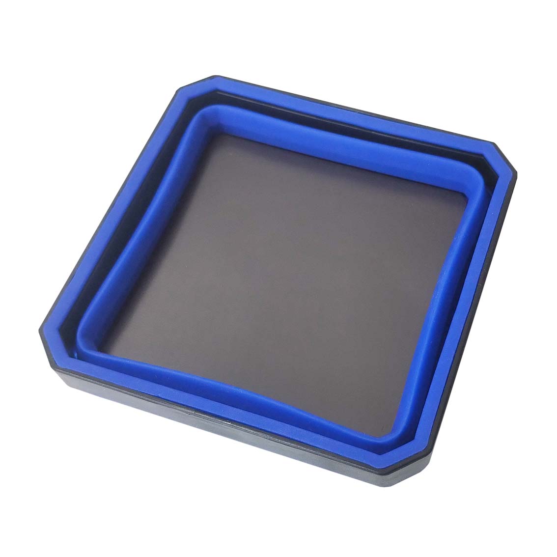 Magnetic folding bowl