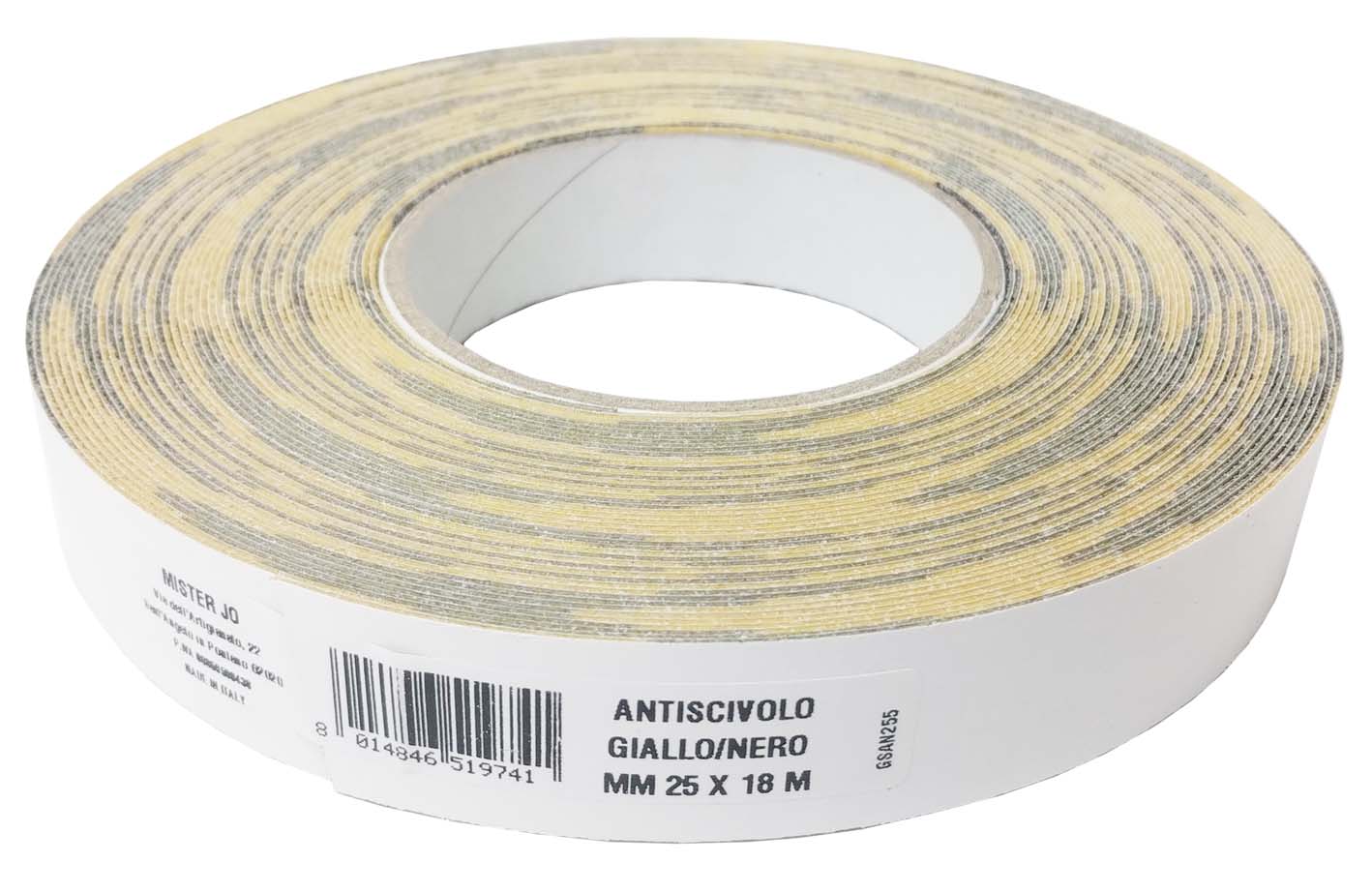 GEKO - Adhesive Anti-slip Tape Yellow/Black 25mm/18m