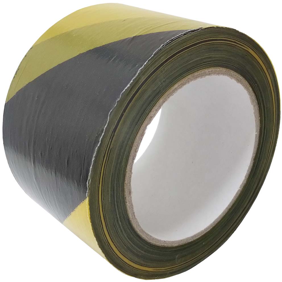 Warning tape 70mm/200m - yellow/black