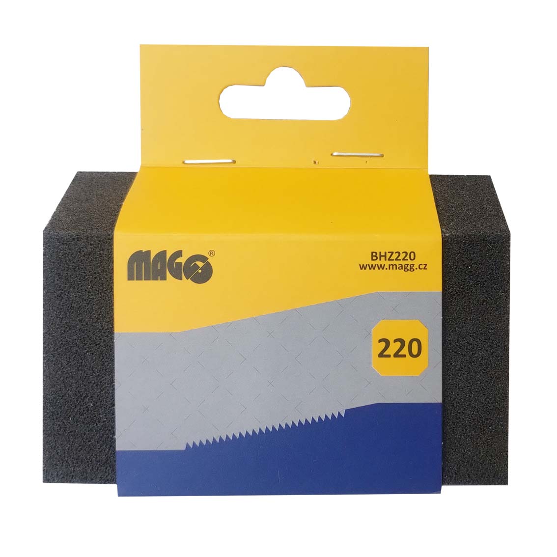 Sanding sponge - beveled P220