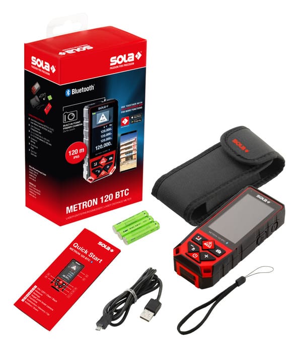 SOLA - METRON 120 BTC - Laser rangefinder with TB + camera