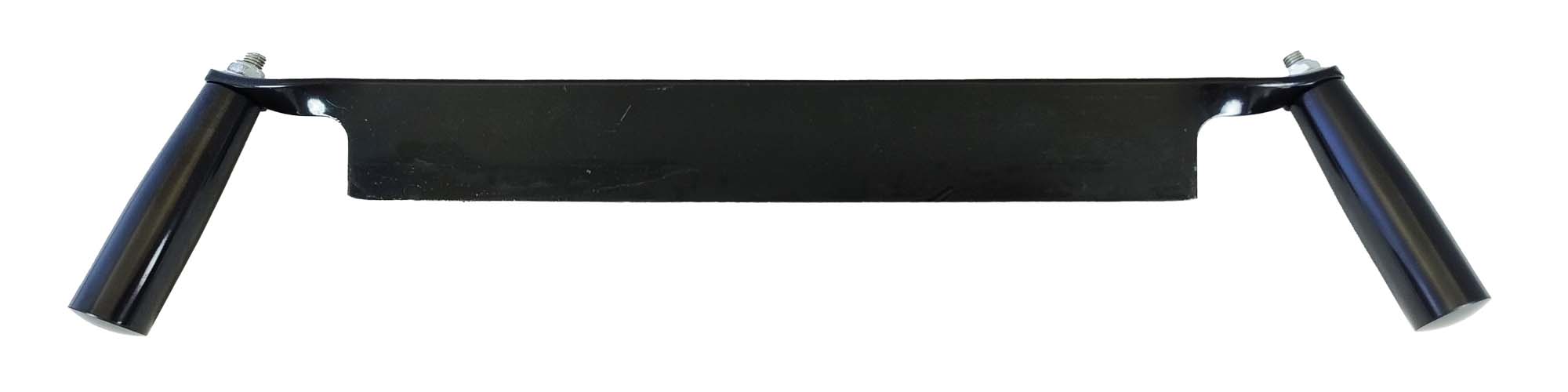 Drawing knife for bark, 330 mm, two-handed