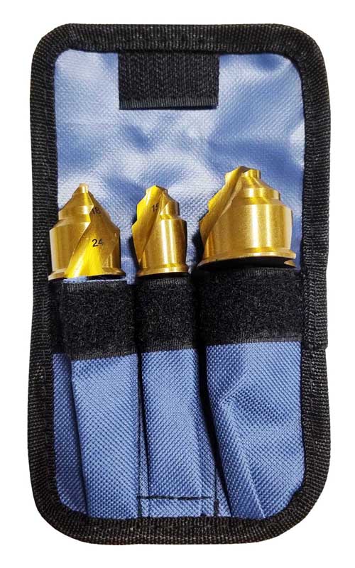 Reamer set for PPR pipes 15 - 31 mm