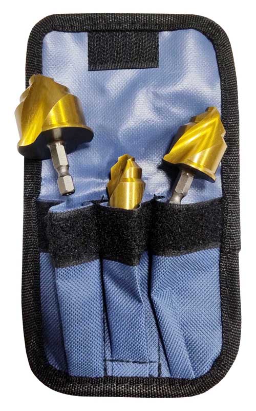 Reamer set for PPR pipes 15 - 31 mm