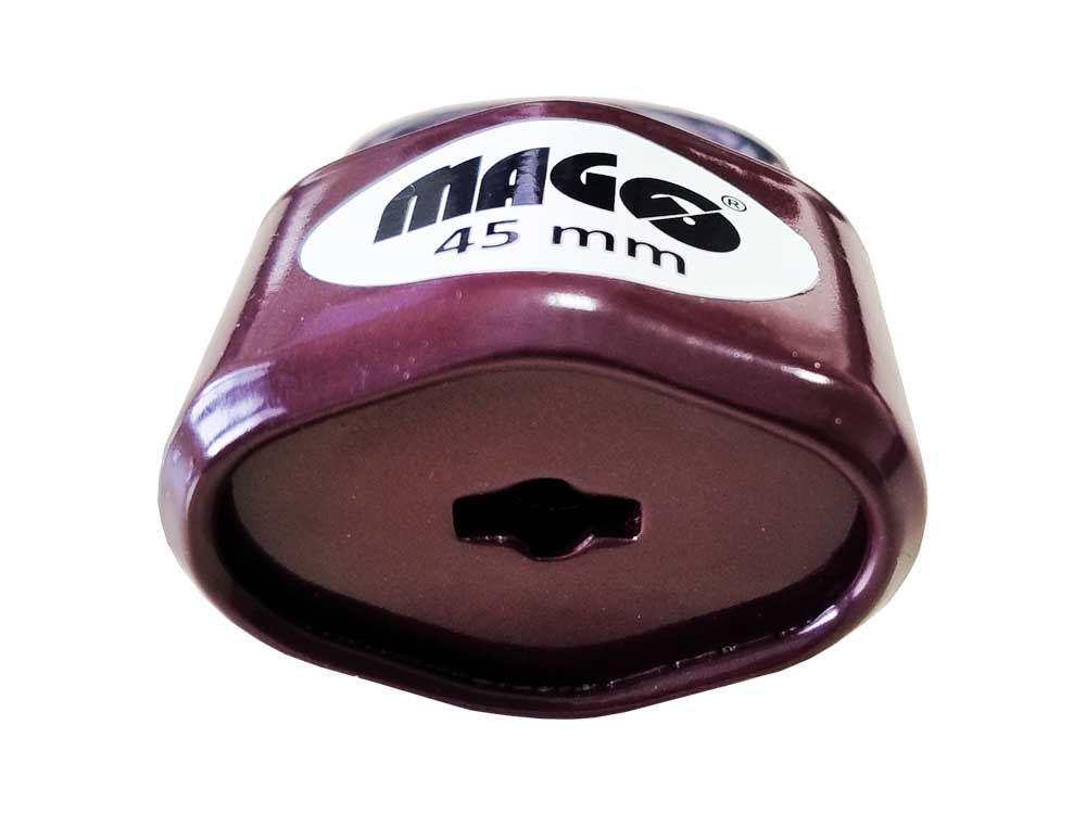 Steel padlock 45 mm - brown