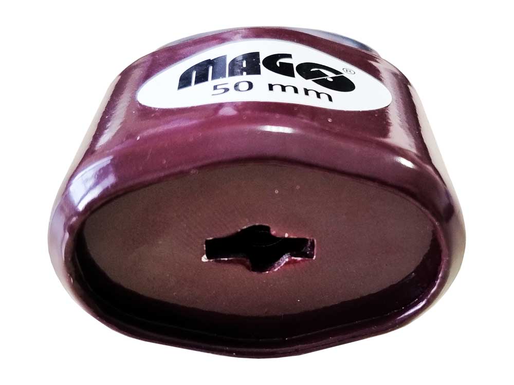 Steel padlock 50 mm - brown