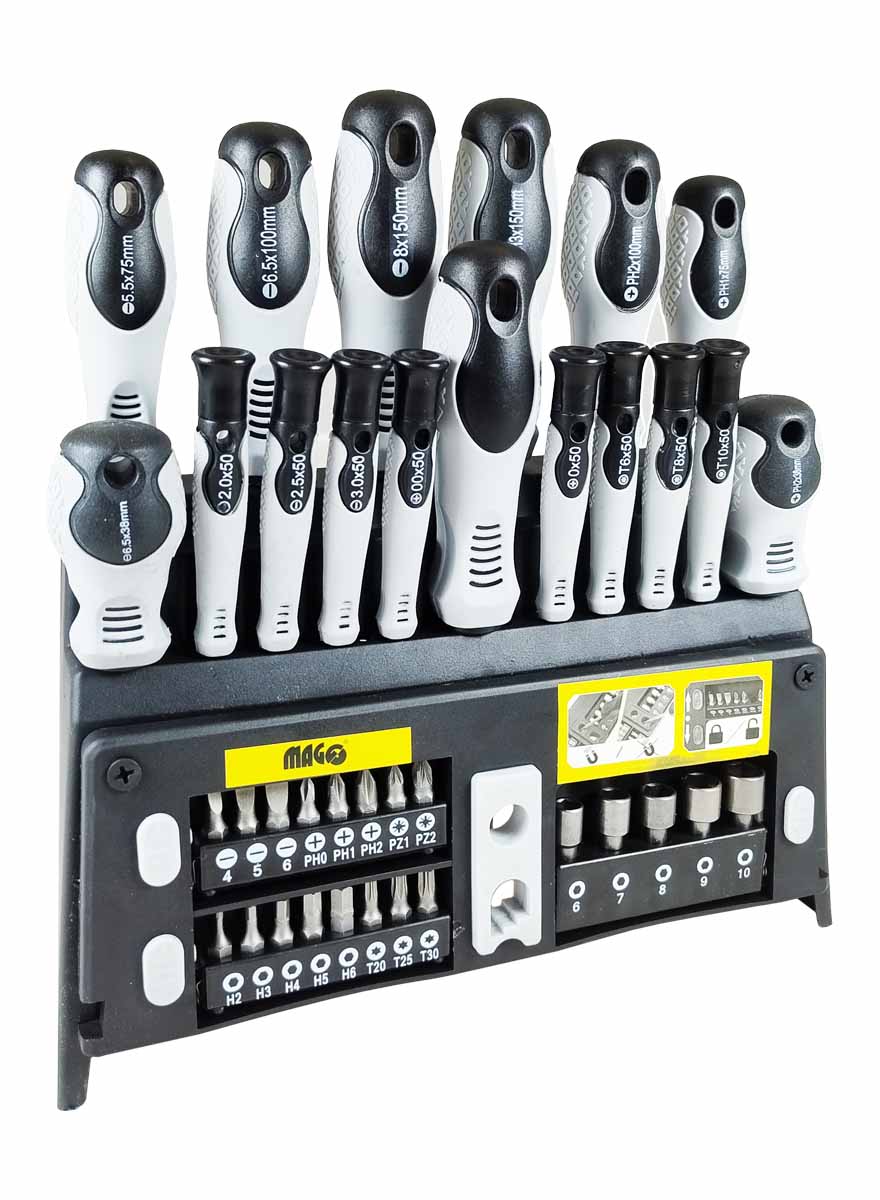 Set of 39 pcs Profi srewdrivers