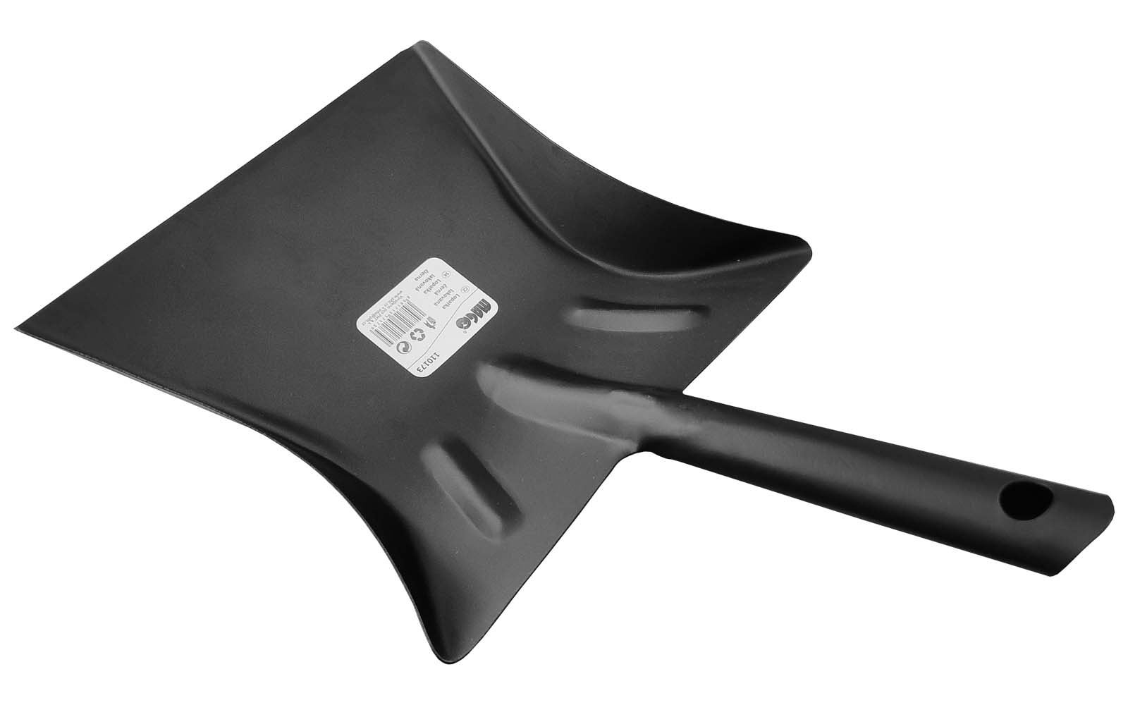Varnished shovel - black