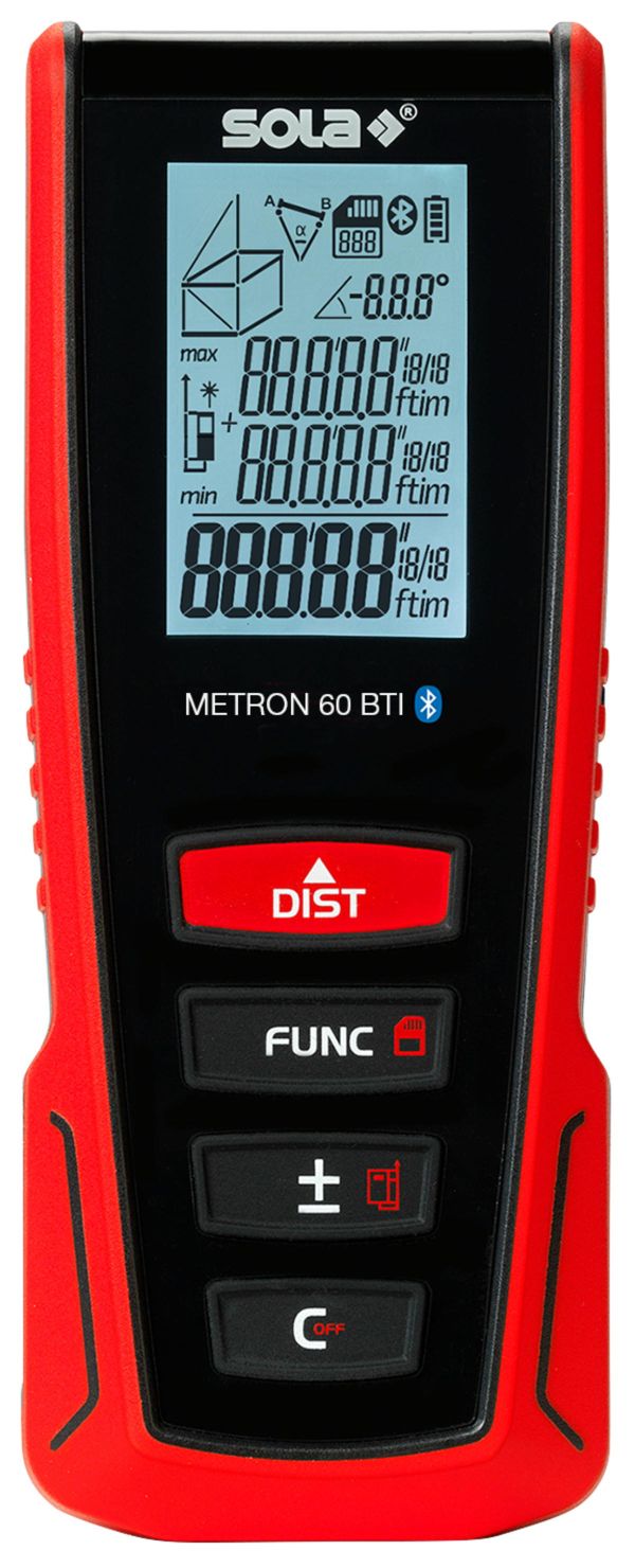 SOLA - METRON 60 BTI - laserový dálkoměr 60m BTI