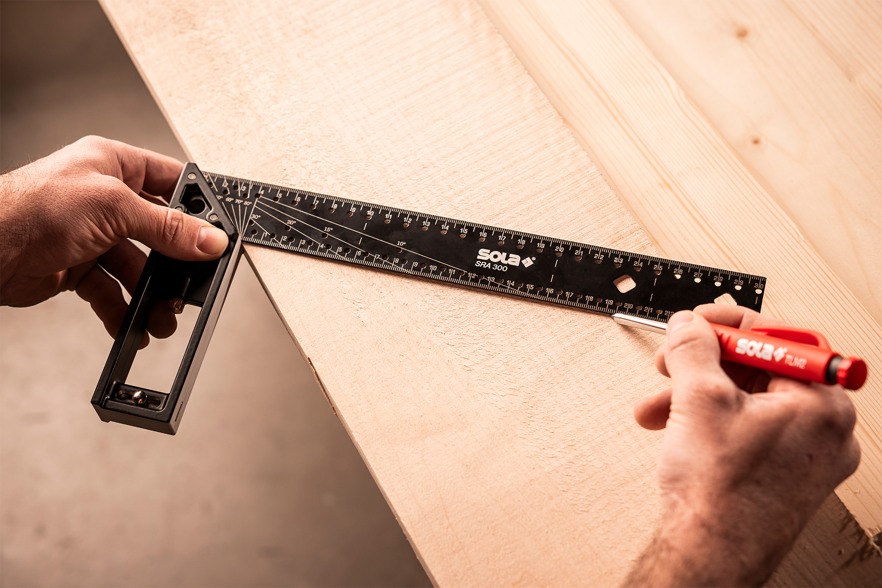 SOLA - SRA 300 - Carpenter’s squares 300x145mm