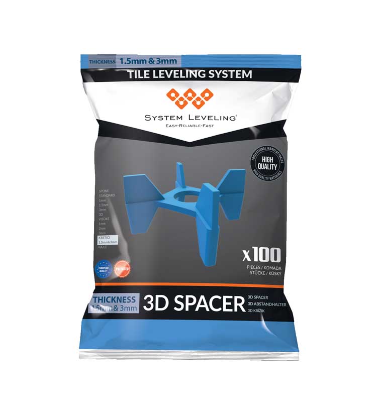 3D Tile spacers (100ks)